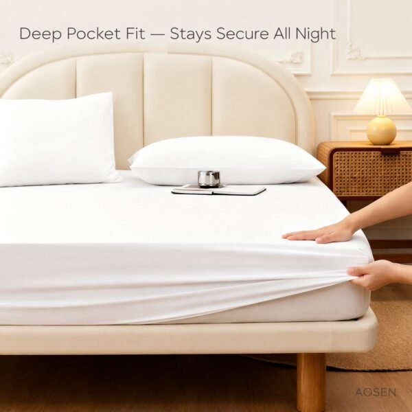 knit waterproof mattress protector