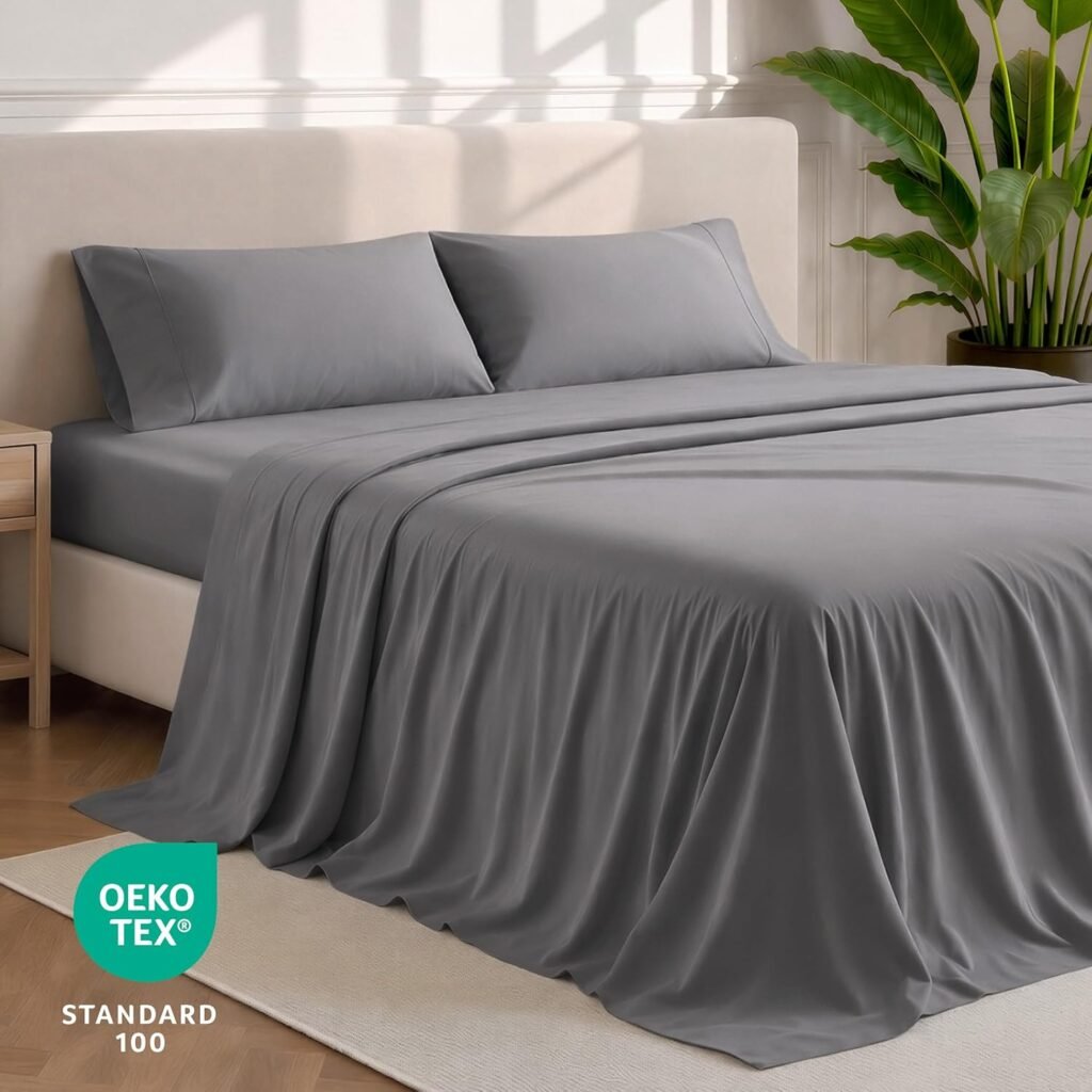 microfiber home sheet set